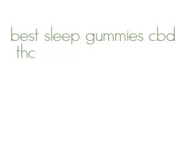 best sleep gummies cbd thc