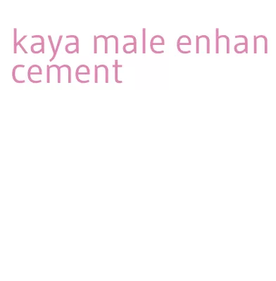 kaya male enhancement