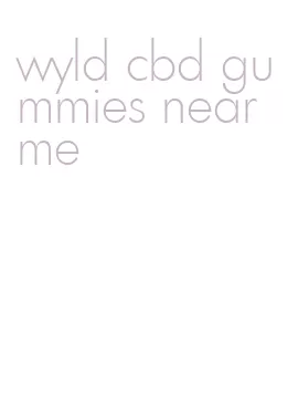 wyld cbd gummies near me