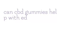 can cbd gummies help with ed