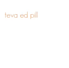 teva ed pill