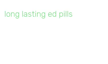 long lasting ed pills