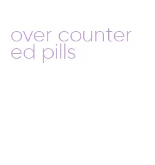 over counter ed pills