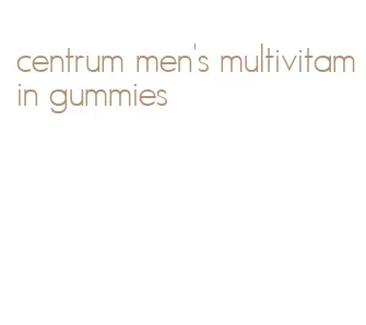 centrum men's multivitamin gummies