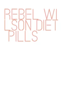 rebel wilson diet pills