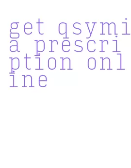 get qsymia prescription online