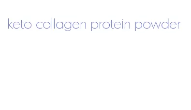 keto collagen protein powder