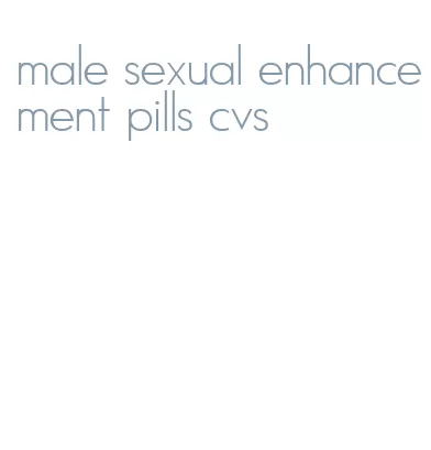 male sexual enhancement pills cvs