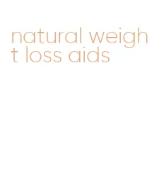 natural weight loss aids