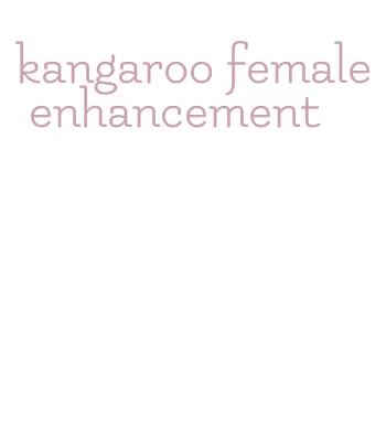 kangaroo female enhancement