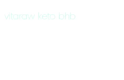 vitaraw keto bhb