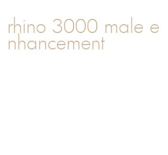 rhino 3000 male enhancement