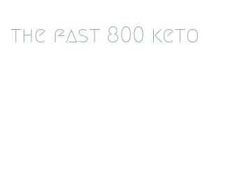 the fast 800 keto