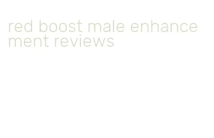 red boost male enhancement reviews