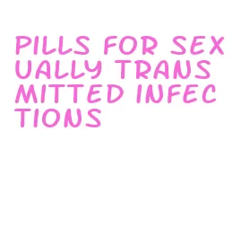 pills for sexually transmitted infections