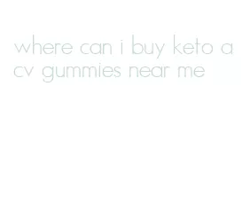 where can i buy keto acv gummies near me