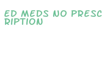 ed meds no prescription