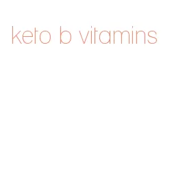 keto b vitamins