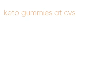 keto gummies at cvs