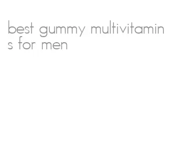 best gummy multivitamins for men