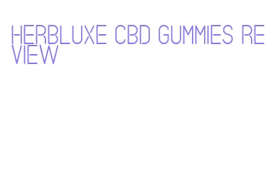 herbluxe cbd gummies review