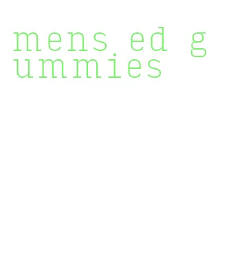 mens ed gummies