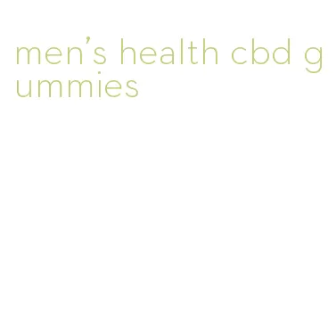 men's health cbd gummies