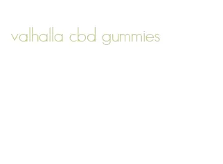 valhalla cbd gummies