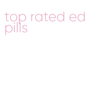 top rated ed pills