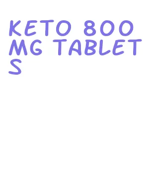 keto 800mg tablets