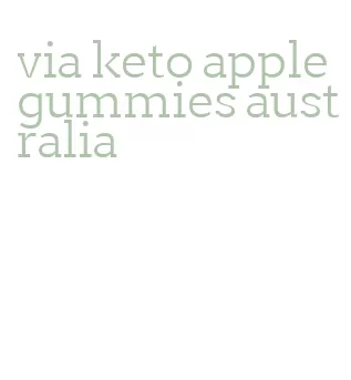 via keto apple gummies australia