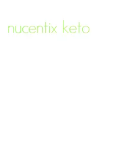 nucentix keto