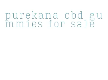 purekana cbd gummies for sale