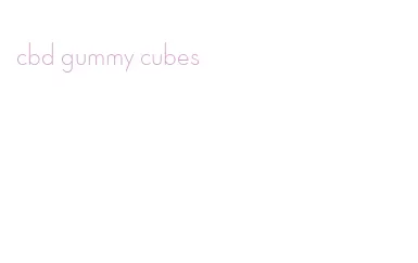 cbd gummy cubes