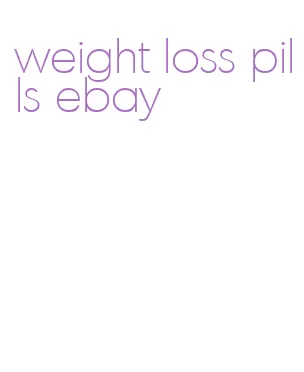 weight loss pills ebay