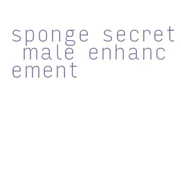 sponge secret male enhancement