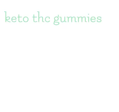 keto thc gummies