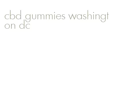 cbd gummies washington dc