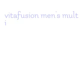 vitafusion men's multi