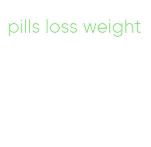 pills loss weight