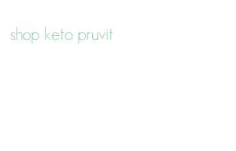 shop keto pruvit