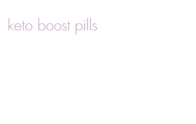 keto boost pills