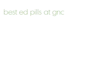 best ed pills at gnc