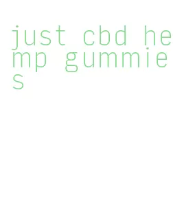 just cbd hemp gummies