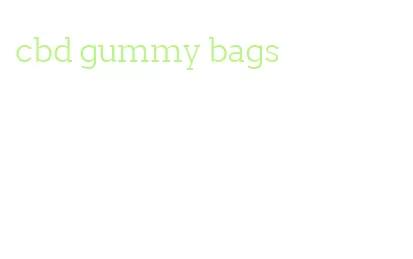 cbd gummy bags