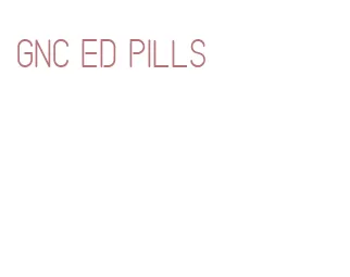 gnc ed pills