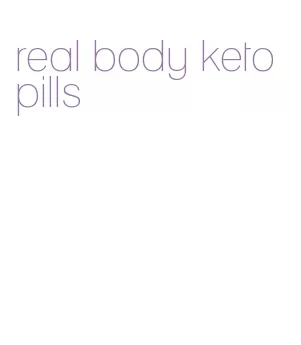 real body keto pills