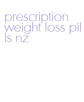 prescription weight loss pills nz