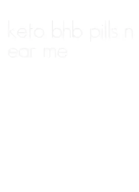 keto bhb pills near me