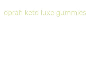 oprah keto luxe gummies